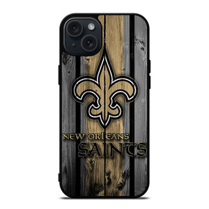 NEW ORLEANS SAINTS LOGO 2 iPhone 15 Plus Case NEW ORLEANS SAINTS LOGO 2 iPhone 15 Plus Case