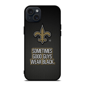 NEW ORLEANS SAINTS LOGO iPhone 15 Plus Case NEW ORLEANS SAINTS LOGO iPhone 15 Plus Case
