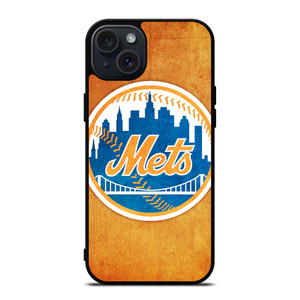 NEW YORK METS LOGO 2 iPhone 15 Plus Case