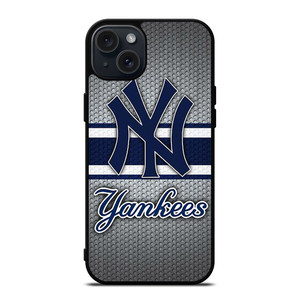 NEW YORK YANKEES LOGO MLB 3 iPhone 15 Plus Case NEW YORK YANKEES LOGO MLB 3 iPhone 15 Plus Case