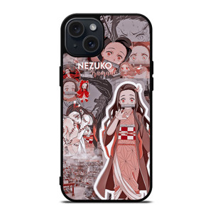 NEZUKO KAMADO DEMON SLAYER COLLAGE iPhone 15 Plus Case
