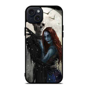 NIGHTMARE BEFORE CHRISTMAS JACK AND SALLY 4 iPhone 15 Plus Case