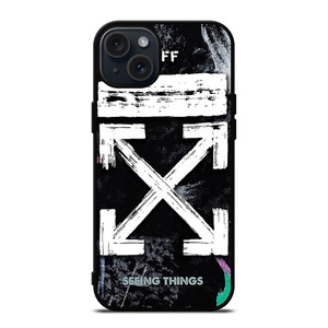 OFF WHITE LOGO 2 iPhone 15 Plus Case
