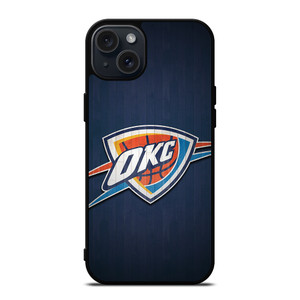 OKLAHOMA CITY THUNDER LOGO iPhone 15 Plus Case