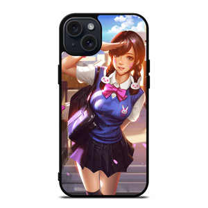 OVERWATCH DVA ANIME iPhone 15 Plus Case