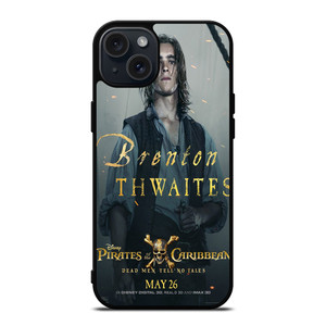 PIRATES OF THE CARIBBEAN BRENTON THWAITES iPhone 15 Plus Case PIRATES OF THE CARIBBEAN BRENTON THWAITES iPhone 15 Plus Case