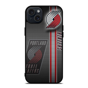 PORTLAND BLAZERS LOGO 2 iPhone 15 Plus Case