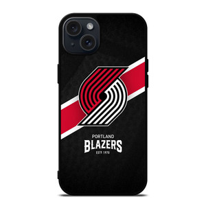 PORTLAND BLAZERS LOGO iPhone 15 Plus Case