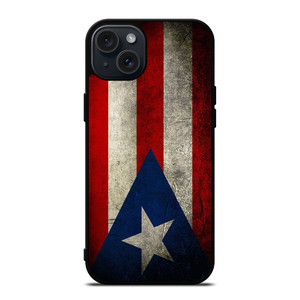 PUERTO RICO FLAG iPhone 15 Plus Case PUERTO RICO FLAG iPhone 15 Plus Case