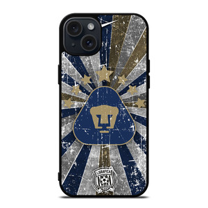 PUMAS UNAM LOGO iPhone 15 Plus Case PUMAS UNAM LOGO iPhone 15 Plus Case