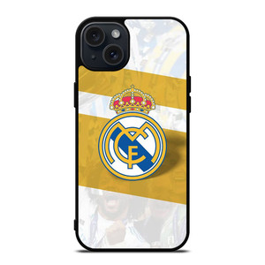 REAL MADRID LOGO 3 iPhone 15 Plus Case REAL MADRID LOGO 3 iPhone 15 Plus Case