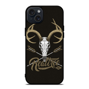 REALTREE DEER SKULL LOGO iPhone 15 Plus Case REALTREE DEER SKULL LOGO iPhone 15 Plus Case