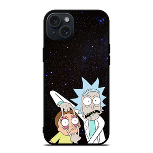 RICK AND MORTY GALAXY iPhone 15 Plus Case