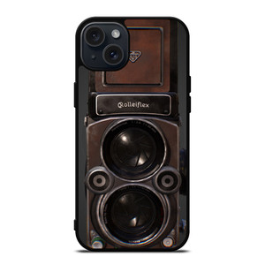 ROLLEIFLEX VINTAGE CAMERA 3 iPhone 15 Plus Case ROLLEIFLEX VINTAGE CAMERA 3 iPhone 15 Plus Case