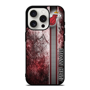 MIAMI HEAT NBA 3 iPhone 15 Pro Case MIAMI HEAT NBA 3 iPhone 15 Pro Case
