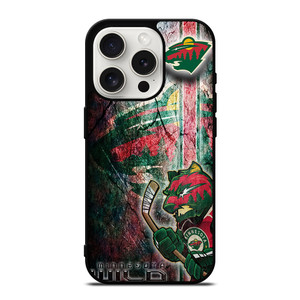 MINNESOTA WILD SYMBOL iPhone 15 Pro Case MINNESOTA WILD SYMBOL iPhone 15 Pro Case