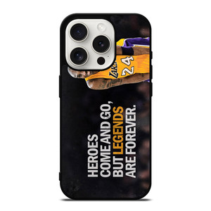 NBA LOS ANGELES LAKERS KOBE BRYANT 4 iPhone 15 Pro Case