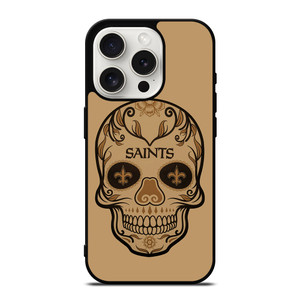 NEW ORLEANS SAINTS SKULL iPhone 15 Pro Case