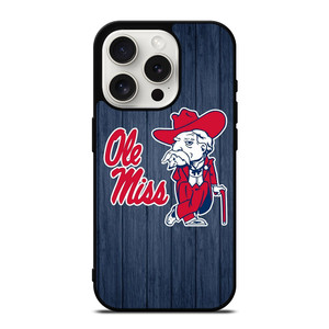 OLE MISS BASEBALL LOGO iPhone 15 Pro Case OLE MISS BASEBALL LOGO iPhone 15 Pro Case