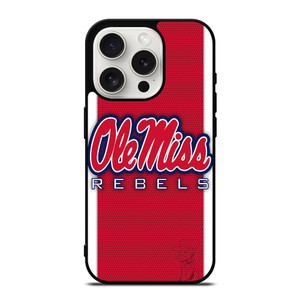 OLE MISS REBELS iPhone 15 Pro Case OLE MISS REBELS iPhone 15 Pro Case