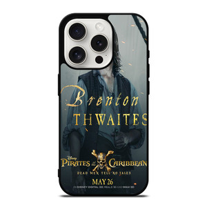 PIRATES OF THE CARIBBEAN BRENTON THWAITES iPhone 15 Pro Case PIRATES OF THE CARIBBEAN BRENTON THWAITES iPhone 15 Pro Case