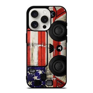 PS4 CONTROLLER AMERICAN iPhone 15 Pro Case PS4 CONTROLLER AMERICAN iPhone 15 Pro Case
