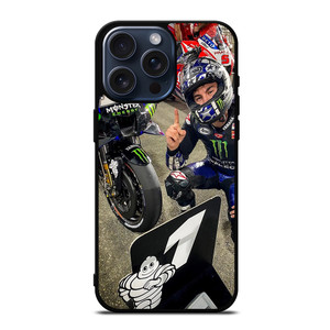 MAVERICK VINALES HELMET 2 iPhone 15 Pro Max Case MAVERICK VINALES HELMET 2 iPhone 15 Pro Max Case