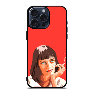 MIA WALLACE PULP FICTION iPhone 15 Pro Max Case