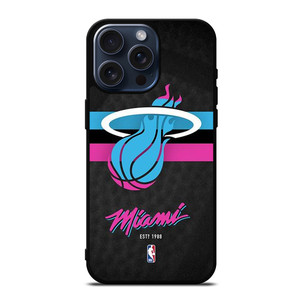 MIAMI HEAT NBA 2 iPhone 15 Pro Max Case MIAMI HEAT NBA 2 iPhone 15 Pro Max Case