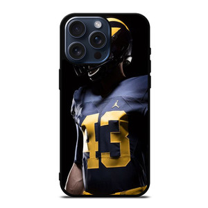 MICHIGAN WOLVERINES FOOTBALL 2 iPhone 15 Pro Max Case MICHIGAN WOLVERINES FOOTBALL 2 iPhone 15 Pro Max Case