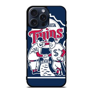 MINNESOTA TWINS LOGO 3 iPhone 15 Pro Max Case