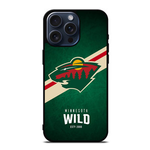 MINNESOTA WILD LOGO iPhone 15 Pro Max Case