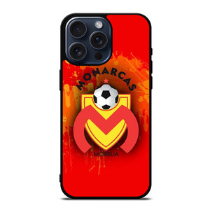MONARCAS MORELIA LOGO iPhone 15 Pro Max Case MONARCAS MORELIA LOGO iPhone 15 Pro Max Case