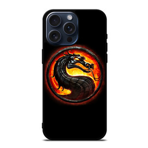 MORTAL KOMBAT LOGO iPhone 15 Pro Max Case