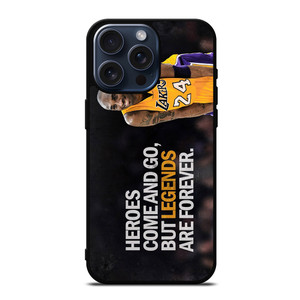 NBA LOS ANGELES LAKERS KOBE BRYANT 4 iPhone 15 Pro Max Case