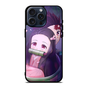 NEZUKO TANJIRO DEMON SLAYER iPhone 15 Pro Max Case NEZUKO TANJIRO DEMON SLAYER iPhone 15 Pro Max Case
