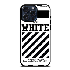 OFF WHITE LOGO 3 iPhone 15 Pro Max Case