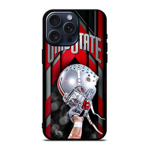 OHIO STATE HELMET iPhone 15 Pro Max Case OHIO STATE HELMET iPhone 15 Pro Max Case