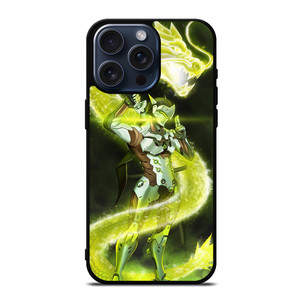 OVERWATCH GENJI AND DRAGON iPhone 15 Pro Max Case