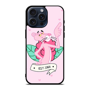 PINK PANTHER LOVE iPhone 15 Pro Max Case PINK PANTHER LOVE iPhone 15 Pro Max Case