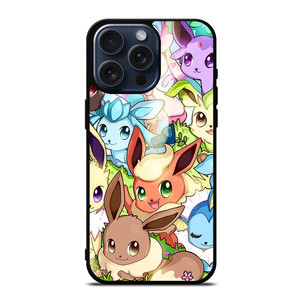 POKEMON EEVEELUTIONS iPhone 15 Pro Max Case POKEMON EEVEELUTIONS iPhone 15 Pro Max Case