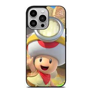 CAPTAIN TOAD CUTE 3 iPhone 14 Pro Case