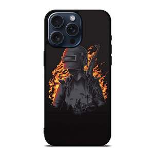 PUBG HELMET iPhone 15 Pro Max Case