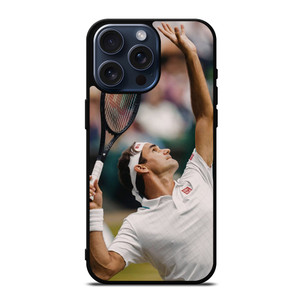 ROGER FEDERER SERVE iPhone 15 Pro Max Case ROGER FEDERER SERVE iPhone 15 Pro Max Case