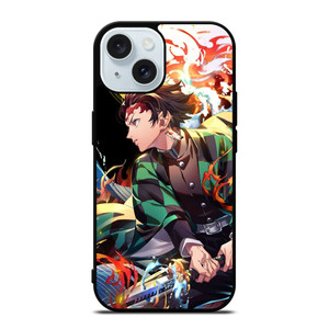 TANJIRO KAMADO DEMON SLAYER iPhone 15 Case