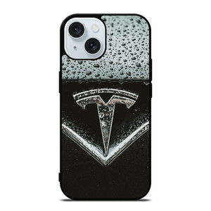 TESLA CAR LOGO 3 iPhone 15 Case