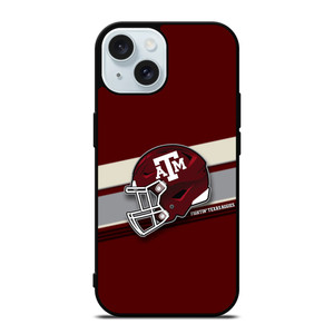 TEXAS A&M AGGIE HELMET 2 iPhone 15 Case