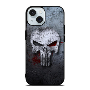 THE BLOODY PUNISHER SKULL iPhone 15 Case