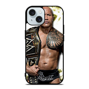 THE ROCK WWE CHAMPIONS 4 iPhone 15 Case
