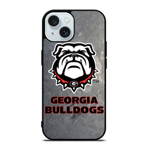 UNIVERSITY OF GEORGIA BULLDOGS iPhone 15 Case UNIVERSITY OF GEORGIA BULLDOGS iPhone 15 Case